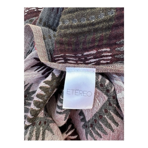 Etereo Rectangle & Multifunctional Geometric Scarf Fringe Trim - Picture 5 of 10